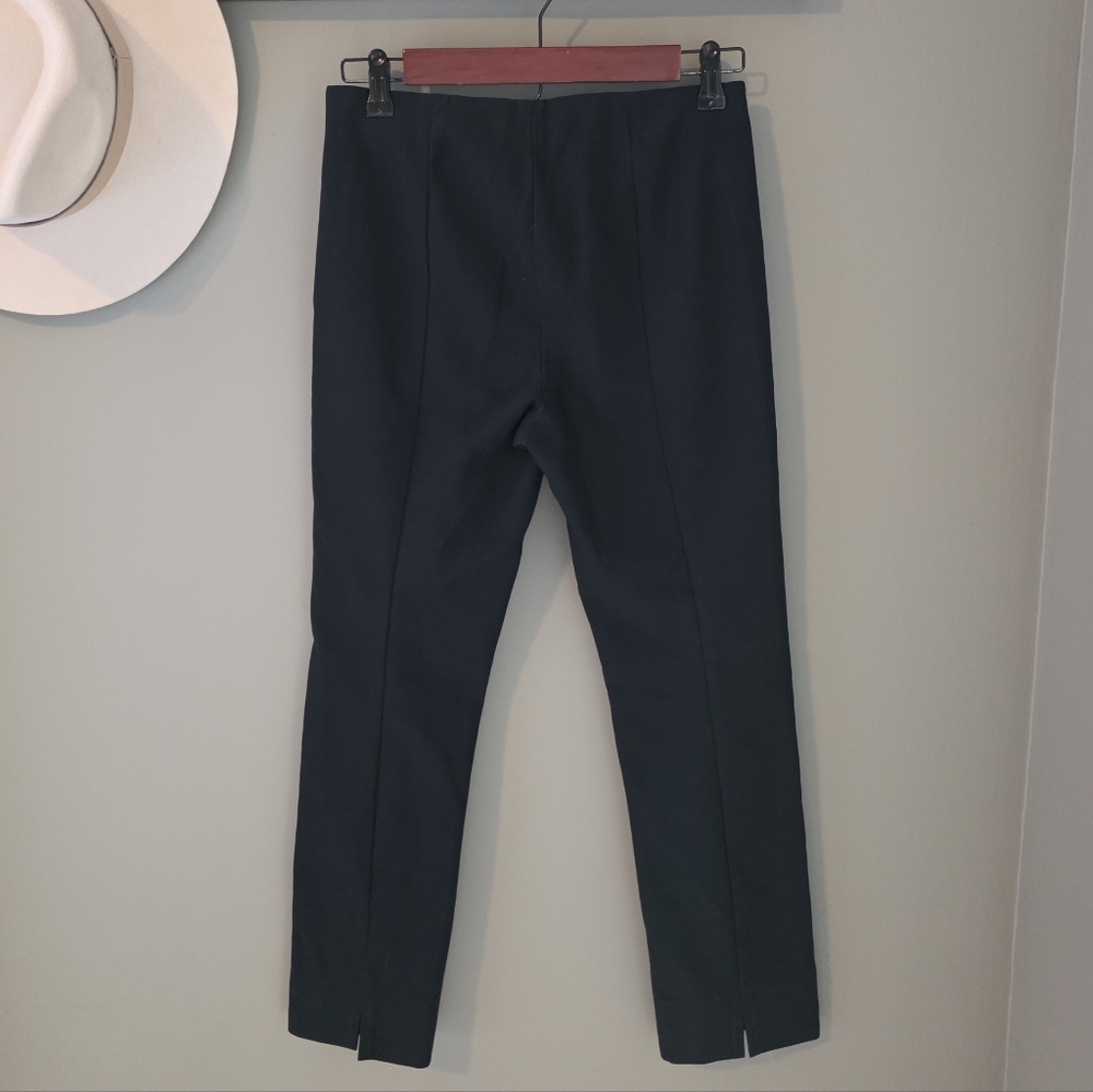 Vince Stitch Front Seam Ponte  Black Dress Pants Size Medium - Picture 4 of 14